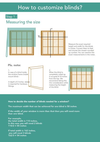 Roman blinds