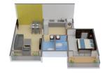 1 BHK Modular Kitchen